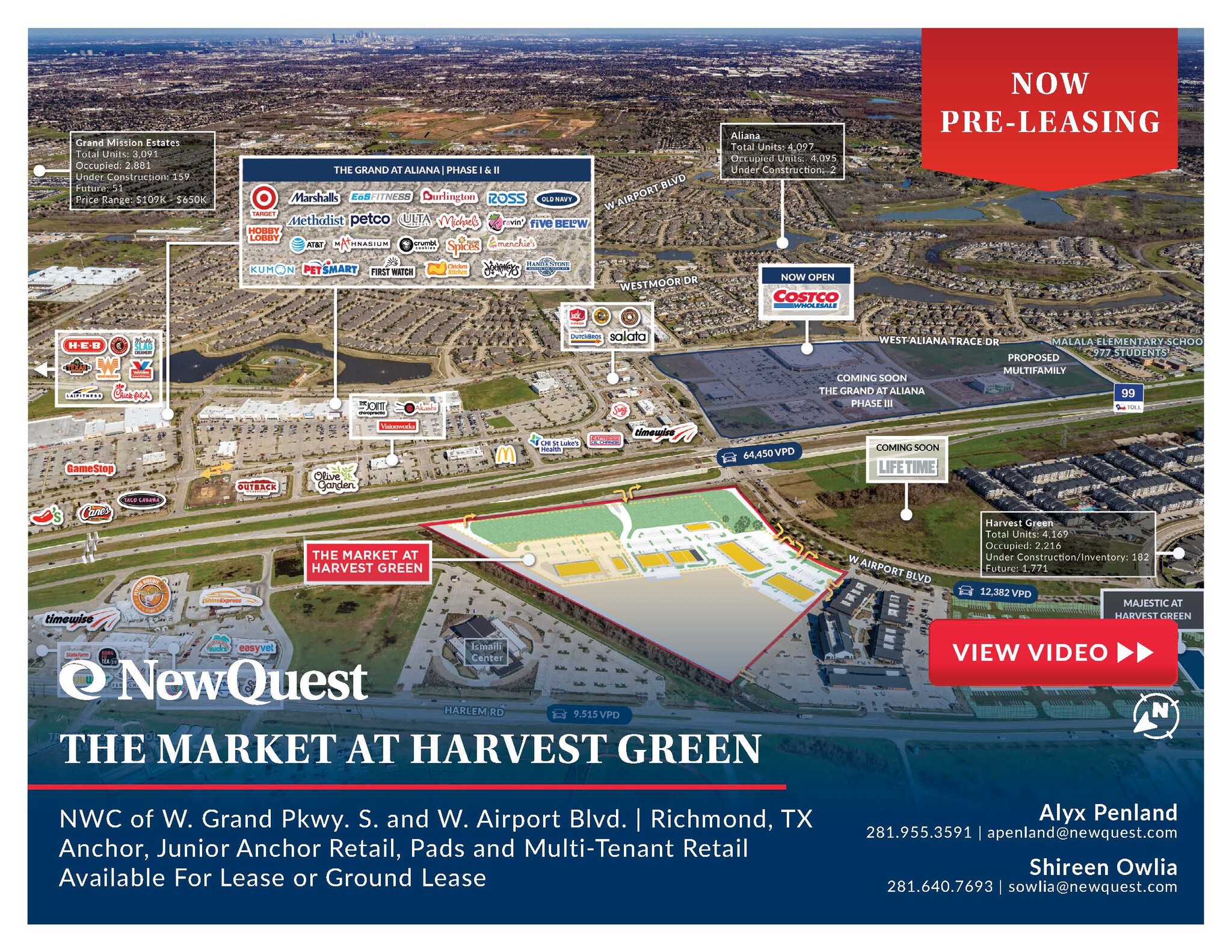 NWC W Grand Parkway S & W Airport Blvd, Richmond, TX for lease Building Photo- Image 1 of 7