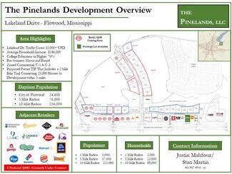 The Pinelands Development - Flowood MS - Services immobiliers commerciaux