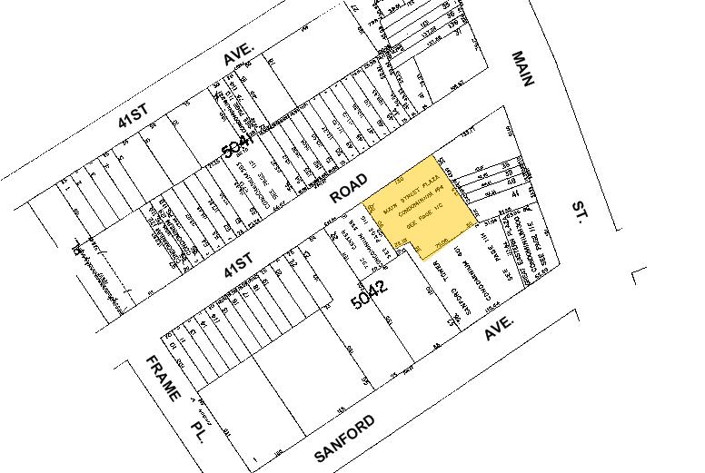 133-36/38 41st Ave, Flushing, NY for lease - Plat Map - Image 2 of 16