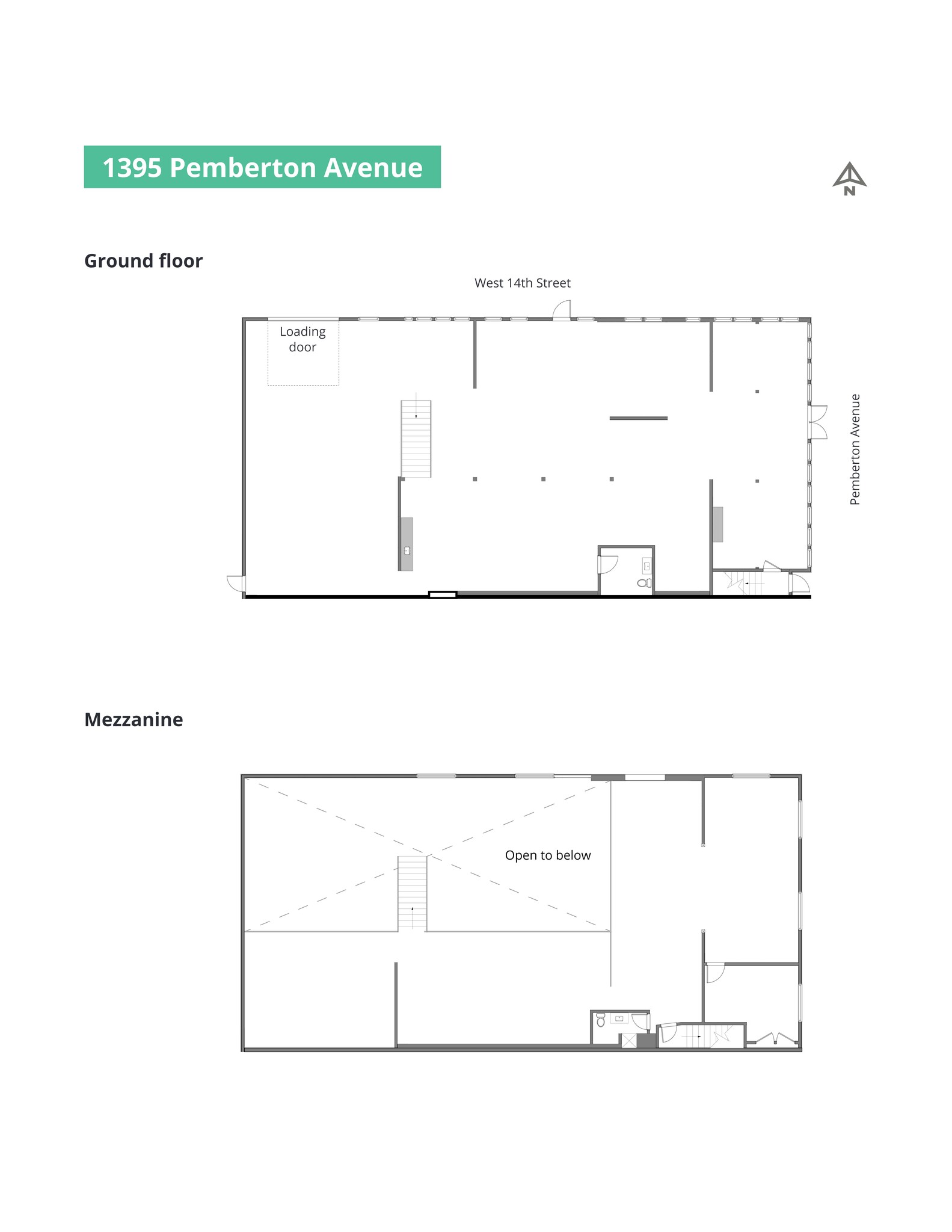 1395 Pemberton Av, North Vancouver, BC for lease Site Plan- Image 1 of 1