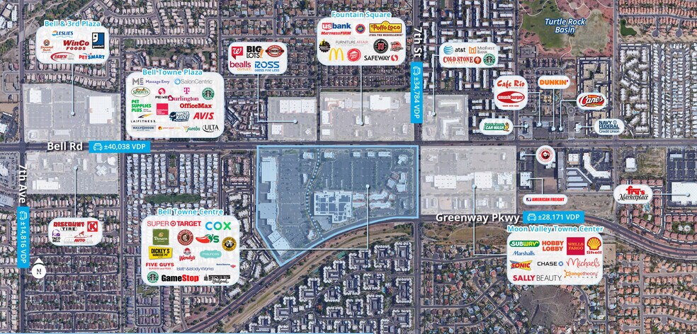 N 7th St, Phoenix, AZ à louer - Aérien - Image 2 de 28