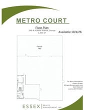 514-538 W Katella Ave, Orange, CA à louer Plan de site- Image 1 de 1
