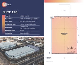 748 W Sunset Rd, Henderson, NV à louer Plan d’étage- Image 1 de 2