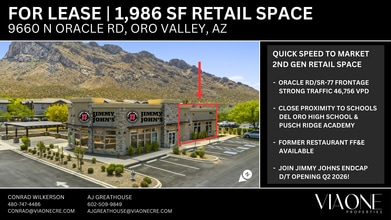 9660 N Oracle Rd, Oro Valley, AZ for lease Building Photo- Image 1 of 5
