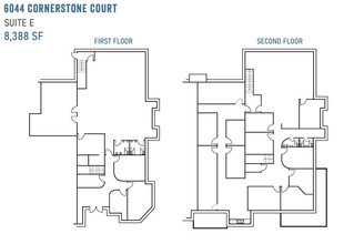 6044 Cornerstone Ct W, San Diego, CA à louer Plan d  tage- Image 1 de 1