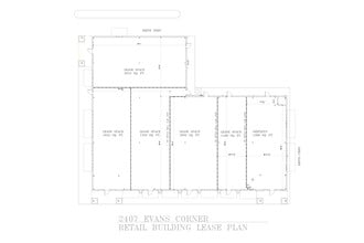 2407 E Evans Rd, San Antonio, TX à louer Plan de site- Image 1 de 1