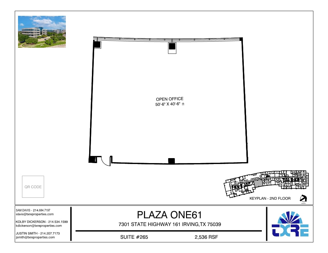 7301 N State Highway 161, Irving, TX for lease Floor Plan- Image 1 of 1