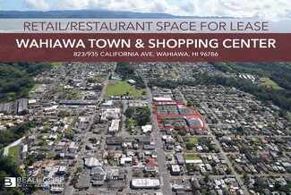 Plus de détails pour 823 California Ave, Wahiawa, HI - Vente au détail à louer