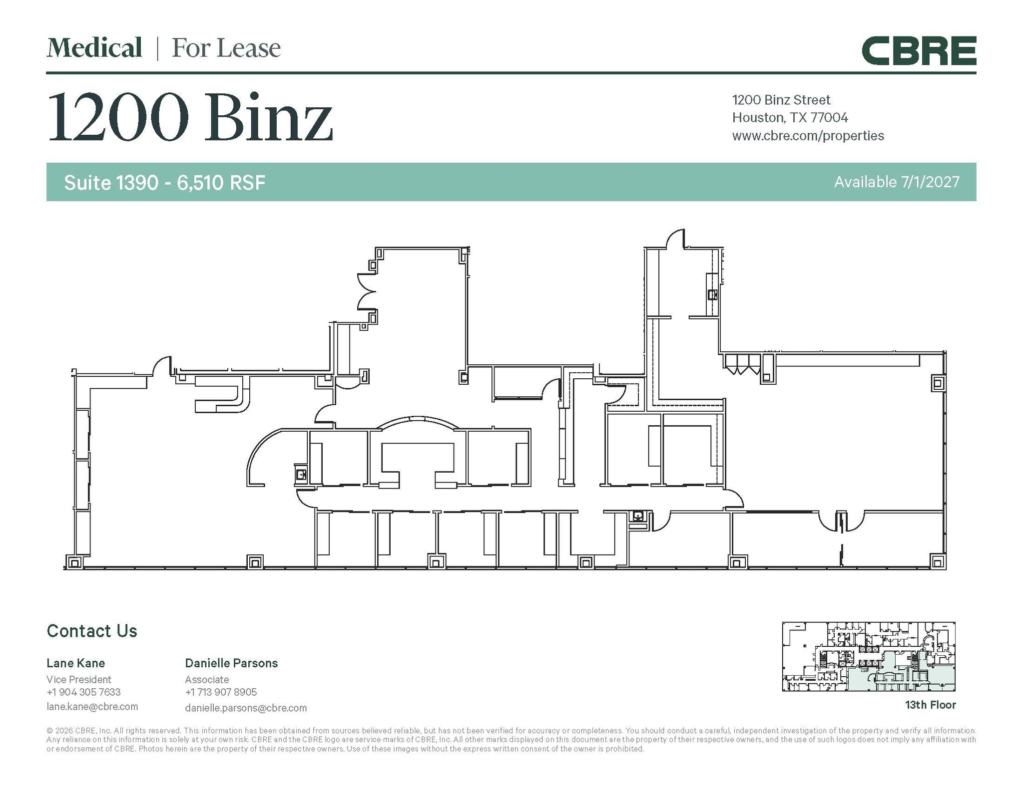 1200 Binz St, Houston, TX for lease Interior Photo- Image 1 of 1