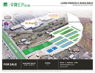 More details for 8700 N Loop Dr, El Paso, TX - Land for Sale