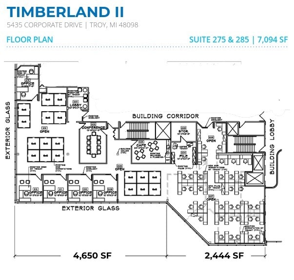 5435 Corporate Dr, Troy, MI for sale Floor Plan- Image 1 of 1