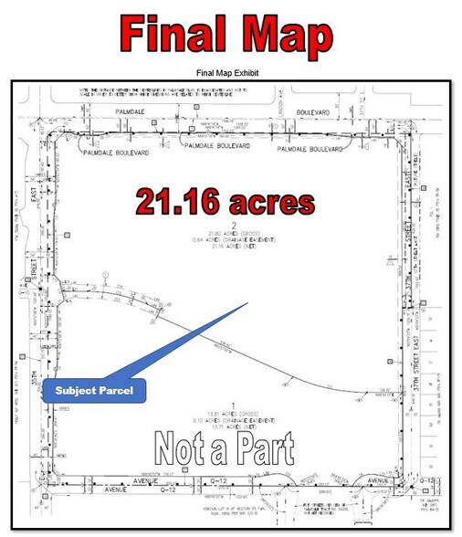 3600 E Palmdale Blvd, Palmdale, CA à vendre - Photo du bâtiment - Image 2 de 6