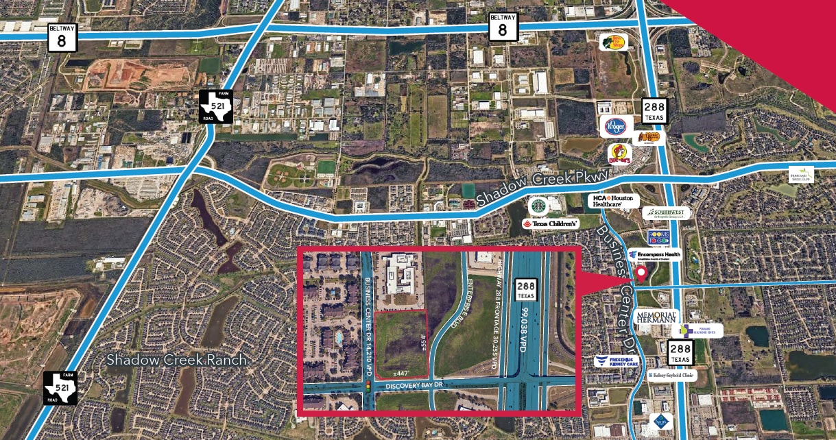 Business Center Drive, Pearland, TX for sale Primary Photo- Image 1 of 3