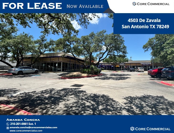 4503 De Zavala Rd, San Antonio, TX for lease - Building Photo - Image 1 of 17