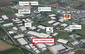 2260 Cordelia Rd, Fairfield, CA - Aerial map view - Image1