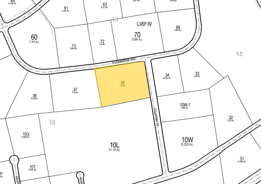 47 S Commerce Way, Bethlehem, PA for lease - Plat Map - Image 3 of 6