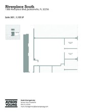 1300 Riverplace Blvd, Jacksonville, FL for lease Floor Plan- Image 1 of 1