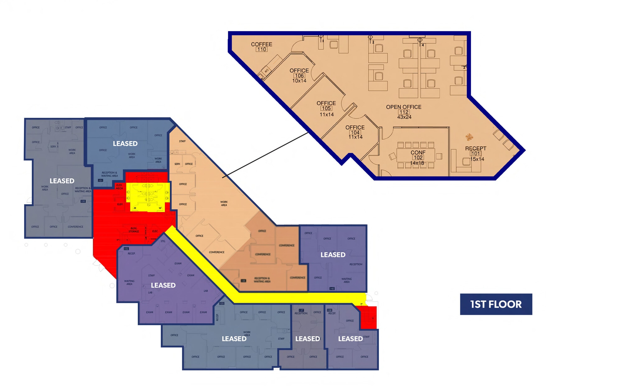 33600 6th Ave S, Federal Way, WA for lease Floor Plan- Image 1 of 6