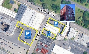 4946-4950 Parkside Ave, Philadelphia, PA à louer Aérien- Image 2 de 4