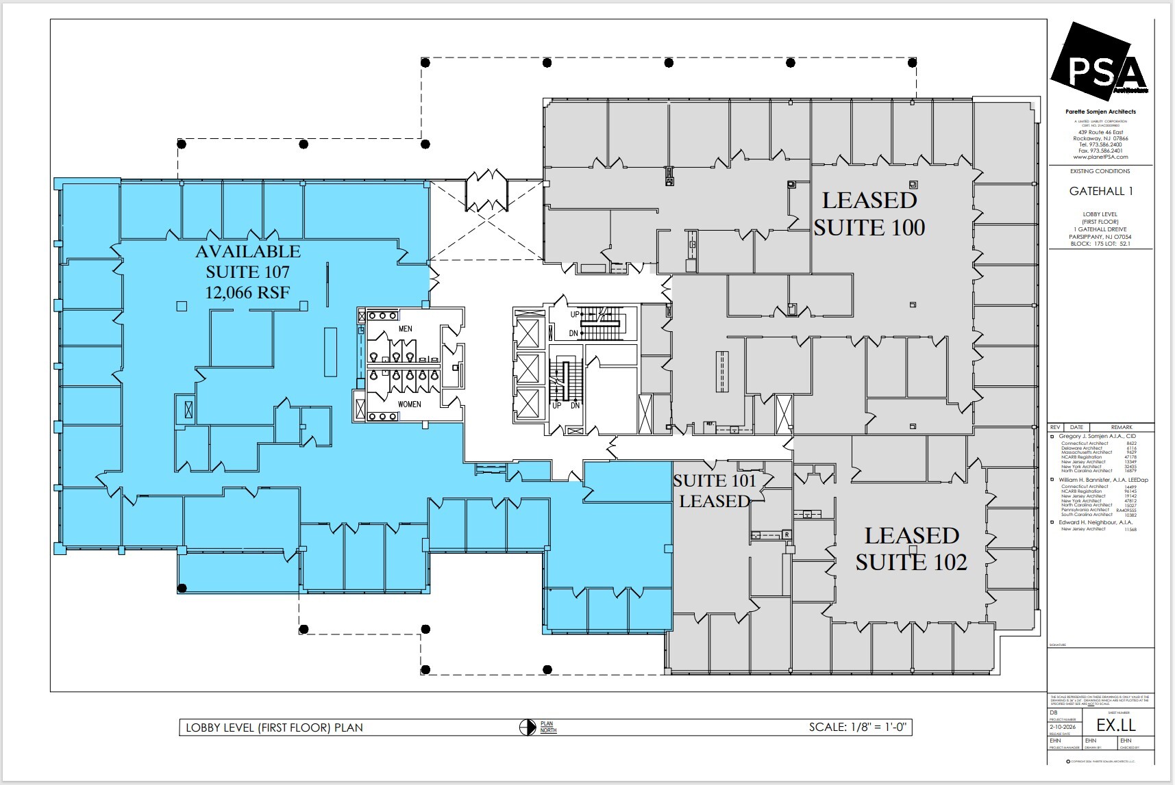 1 Gatehall Dr, Parsippany, NJ for lease Floor Plan- Image 1 of 1