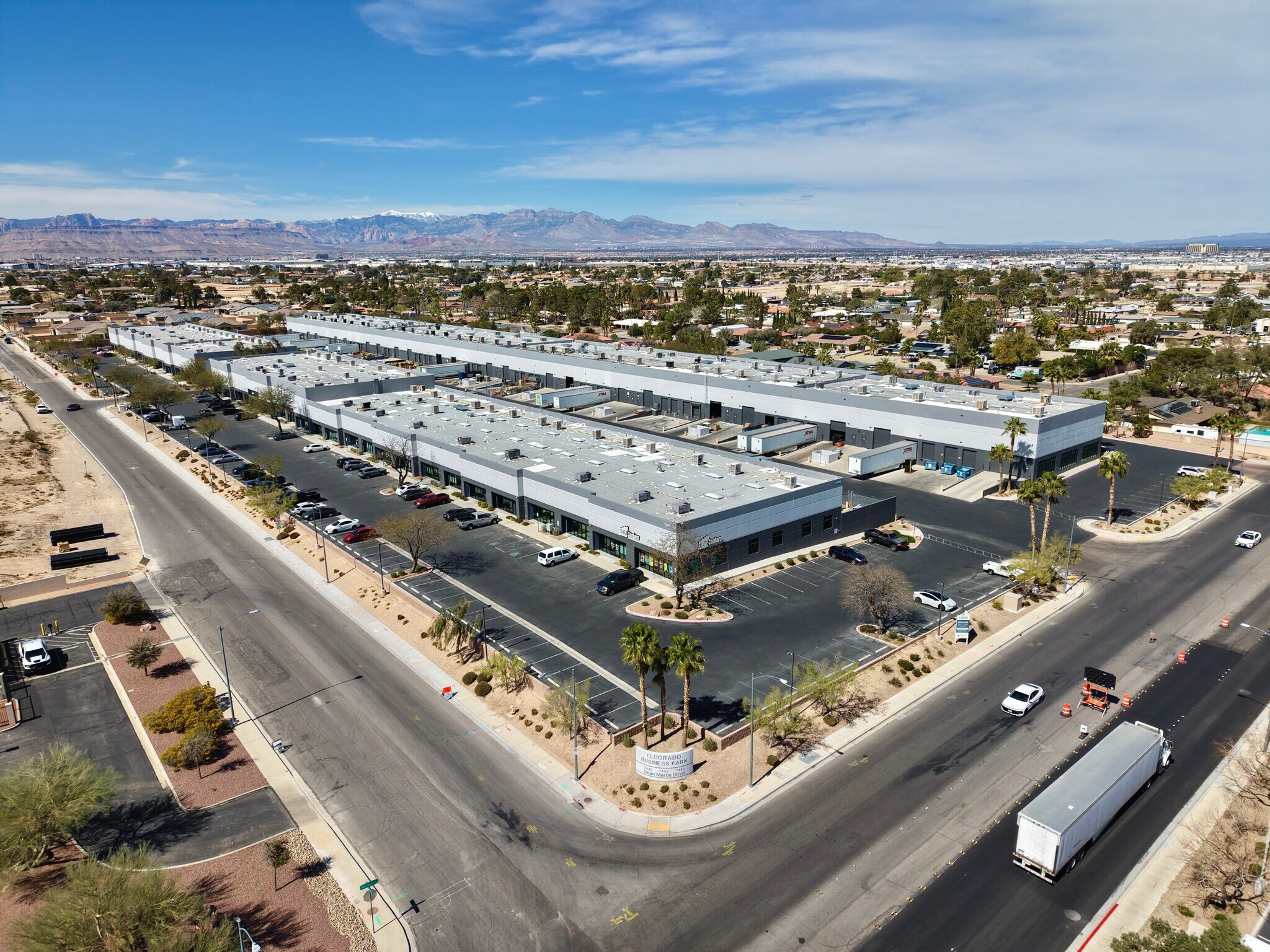 7485 Dean Martin Dr, Las Vegas, NV for lease Aerial- Image 1 of 6