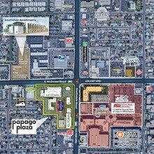 1520 N Scottsdale Rd, Scottsdale, AZ - Aérien Vue de la carte