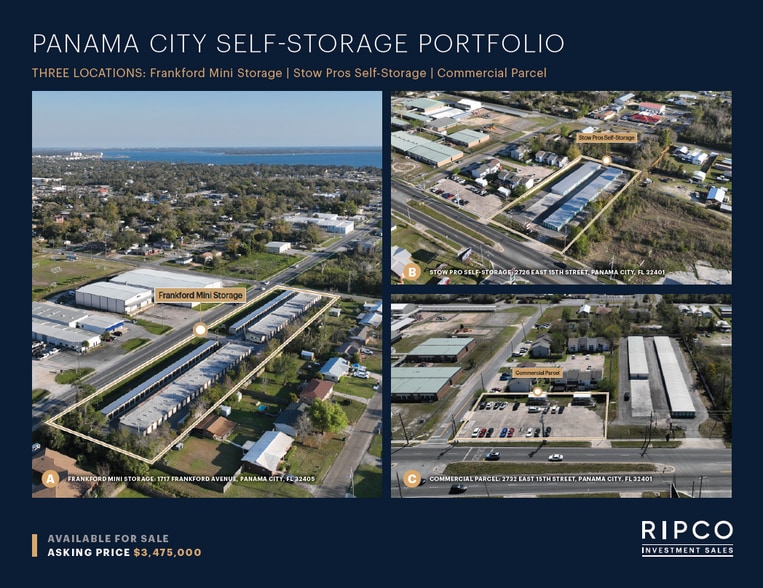 Panama City Self-Storage Portfolio portfolio of 3 properties for sale on LoopNet.ca - Primary Photo - Image 1 of 12