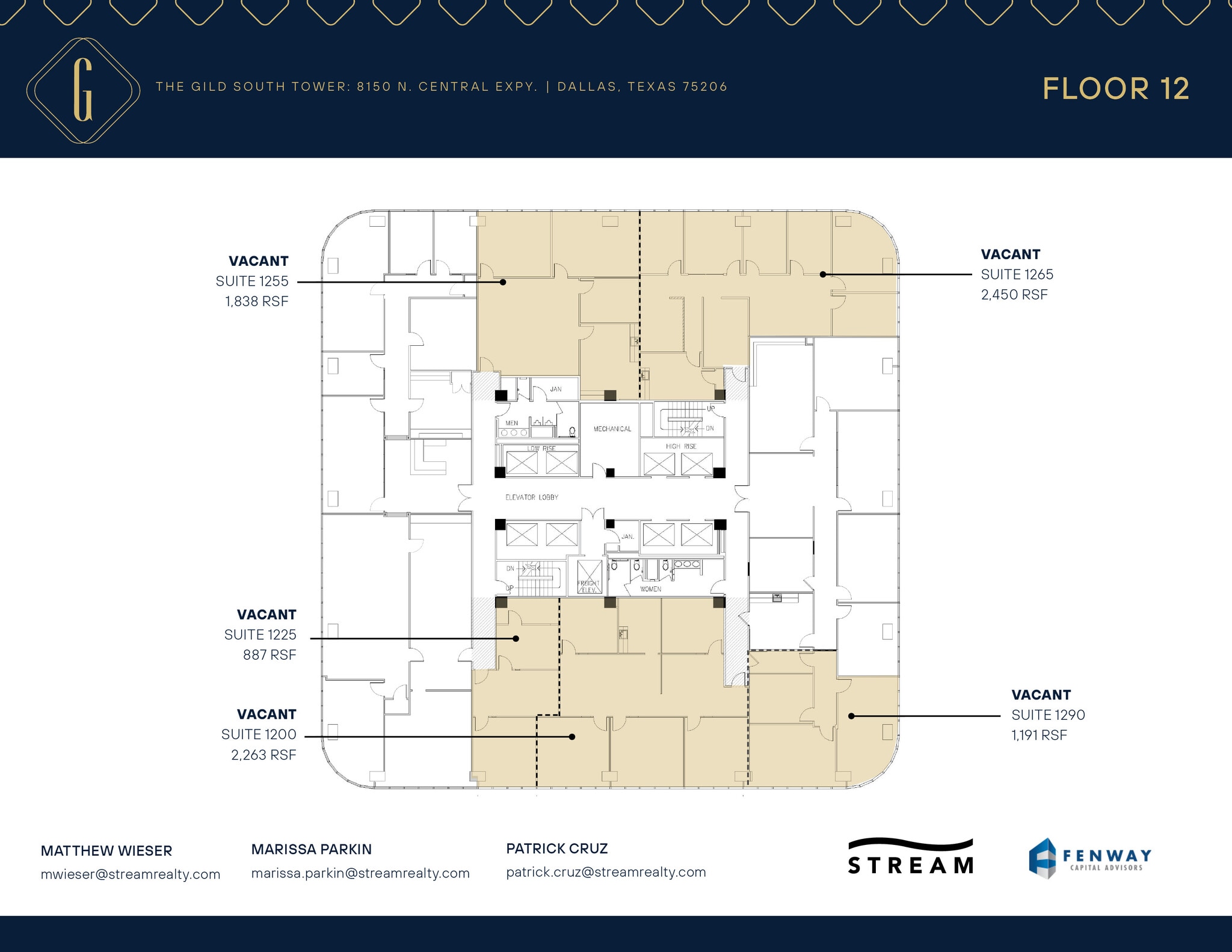 8350 N Central Expy, Dallas, TX for lease Floor Plan- Image 1 of 1