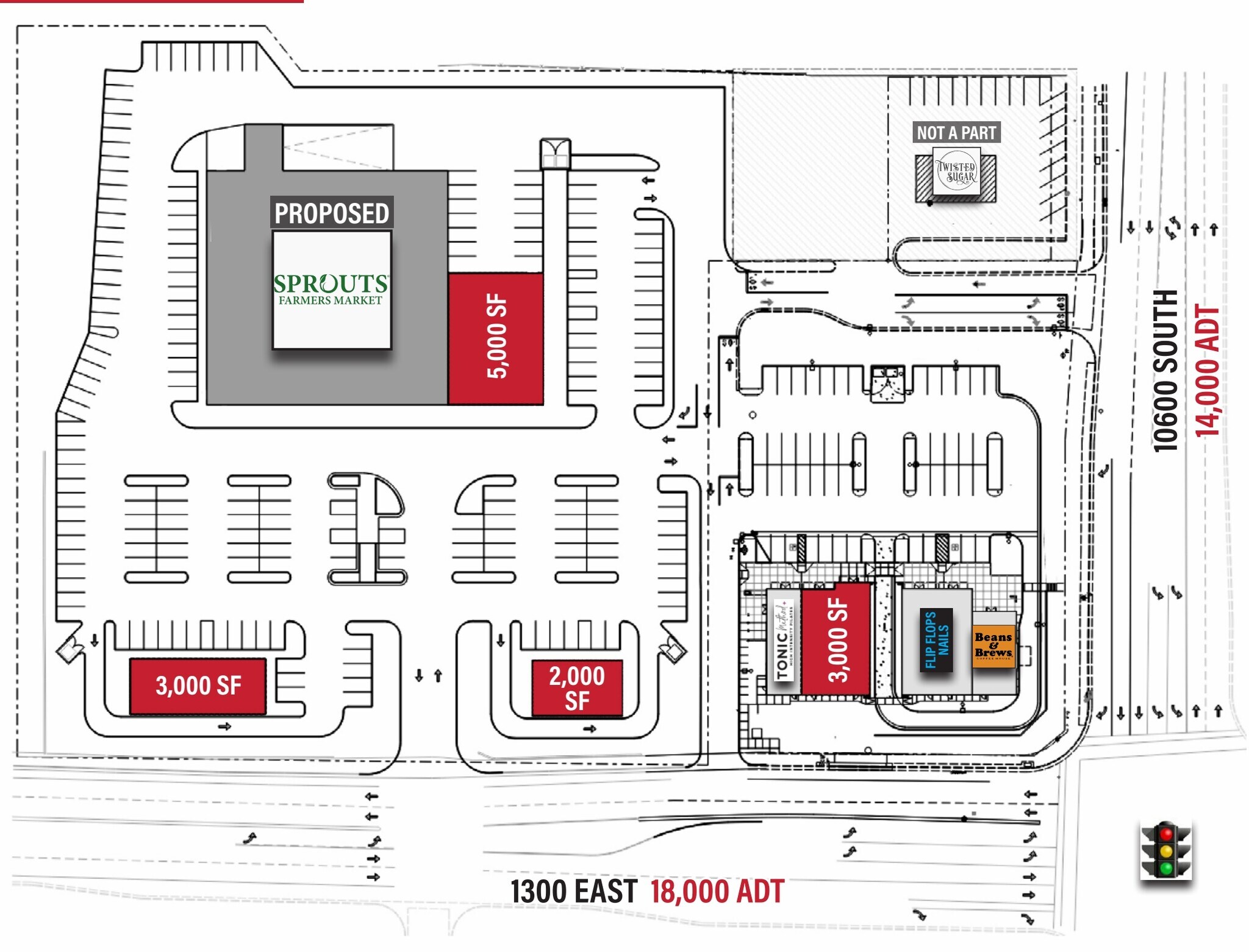 1335 E 10600 S, Sandy, UT à louer Plan de site- Image 1 de 4
