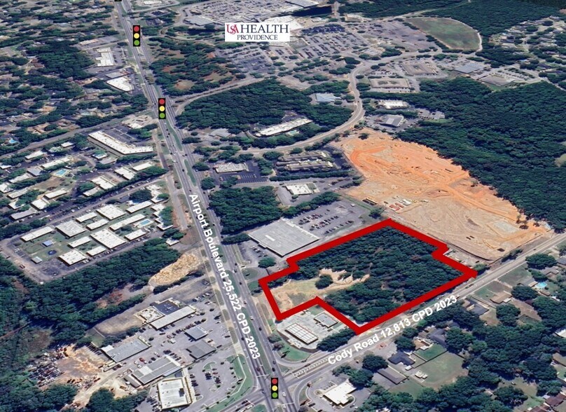 Airport Blvd, Mobile, AL à vendre - Photo principale - Image 1 de 1