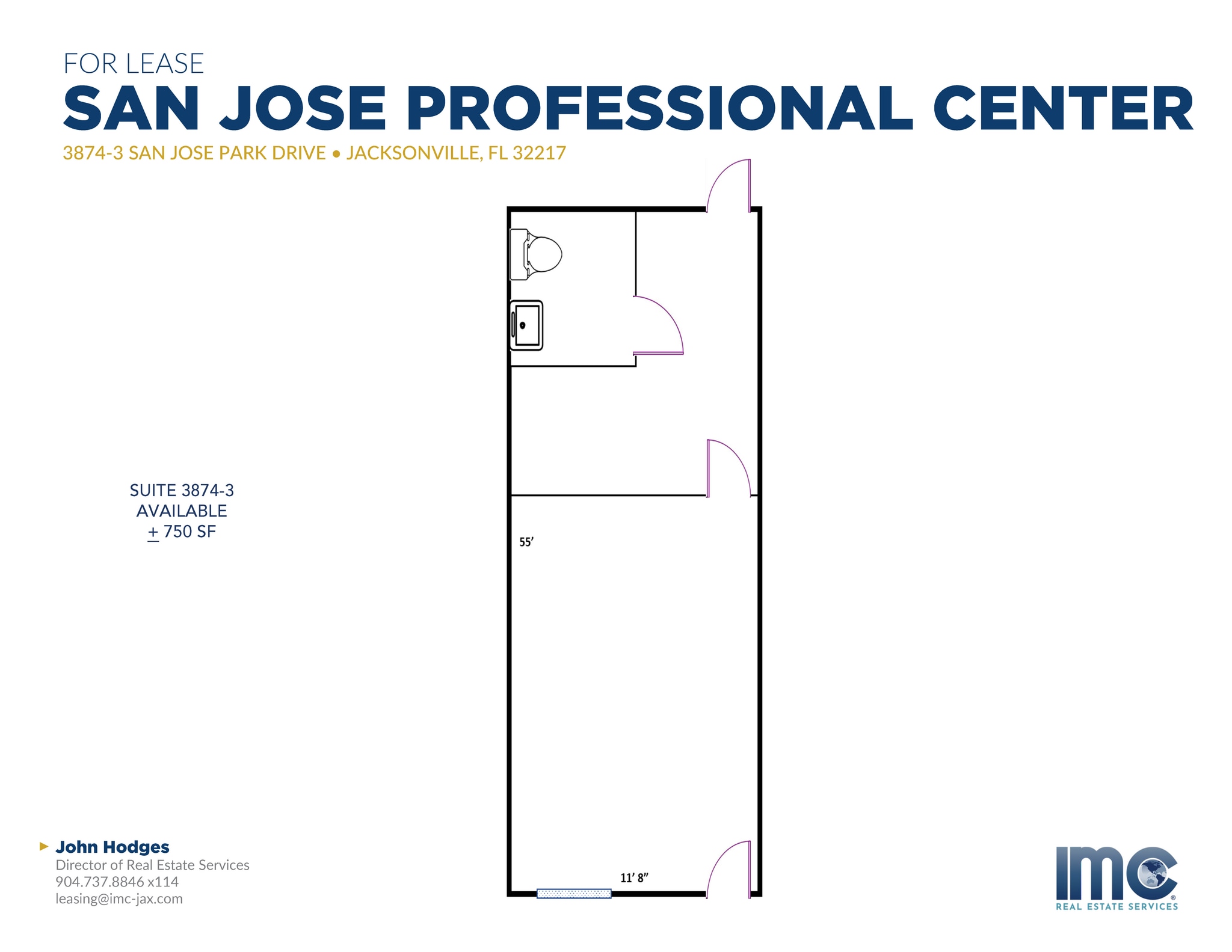 3926-3932 San Jose Park Dr, Jacksonville, FL for lease Floor Plan- Image 1 of 1