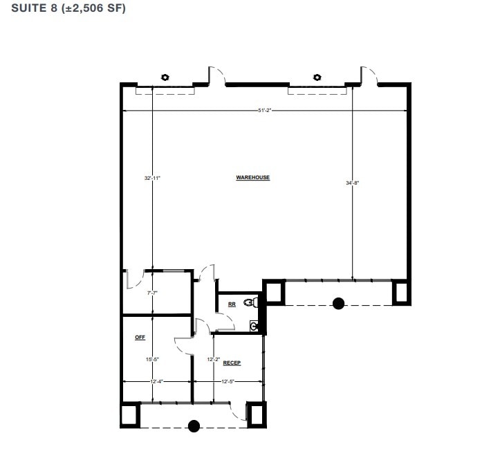 3702 E Roeser Rd, Phoenix, AZ for lease Floor Plan- Image 1 of 1