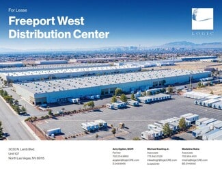 More details for 3030 N Lamb Blvd, Las Vegas, NV - Industrial for Lease