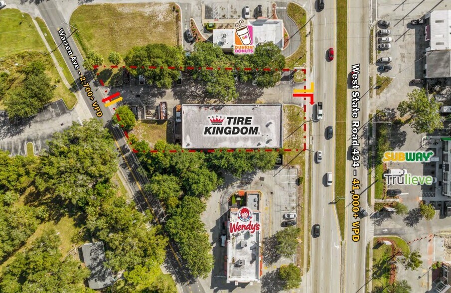 805 W State Road 434, Longwood, FL à vendre - Aérien - Image 2 de 4