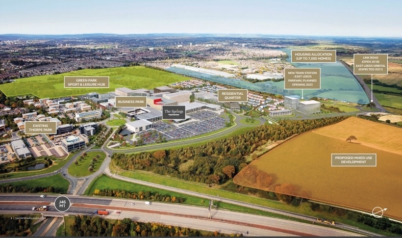 Thorpe Park Appr, Leeds for lease - Aerial - Image 2 of 12
