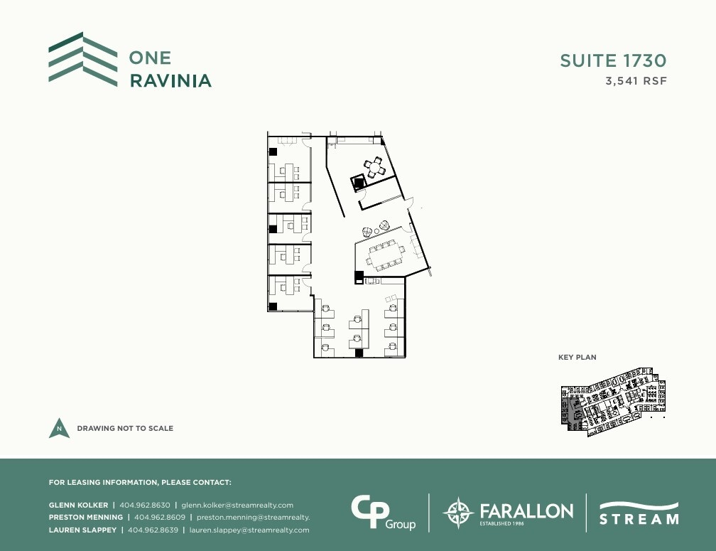 1 Ravinia Dr, Atlanta, GA for lease Floor Plan- Image 1 of 1