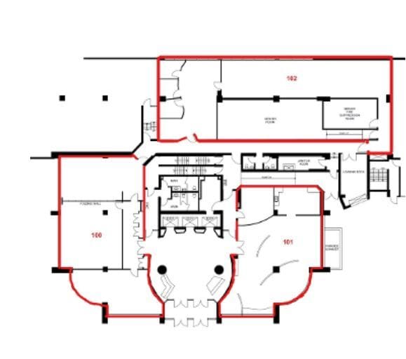 1400 Blair Towers Pl, Ottawa, ON à louer Plan d’étage- Image 1 de 1