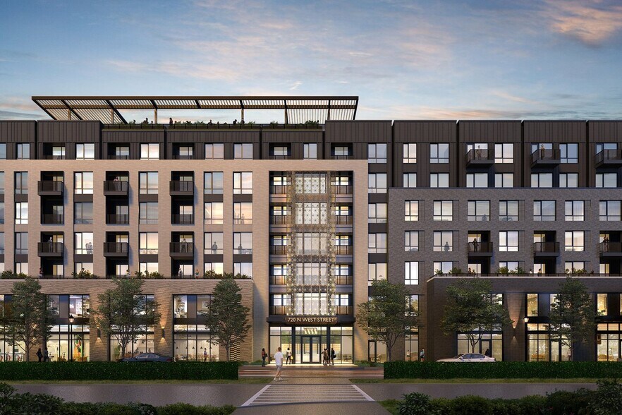 727 N West St, Alexandria, VA à louer - Photo du bâtiment - Image 2 de 2