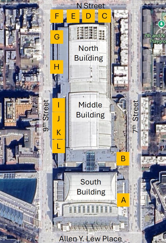 1121 9th St NW, Washington, DC à louer Aérien- Image 1 de 1