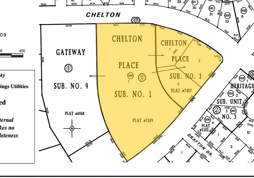 2030-2076 Jet Wing Dr, Colorado Springs, CO for lease - Plat Map - Image 2 of 8