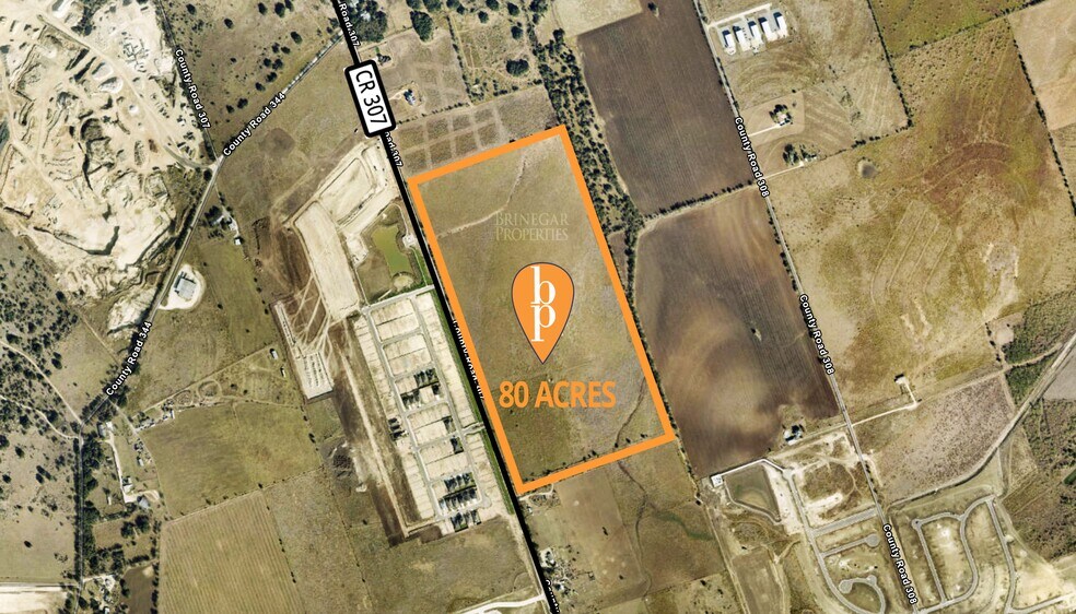 County Road 307, Jarrell, TX à vendre - Aérien - Image 1 de 3