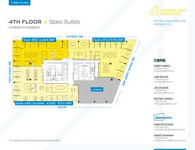 300 New Jersey Ave NW, Washington, DC à louer Plan d’étage- Image 1 de 1