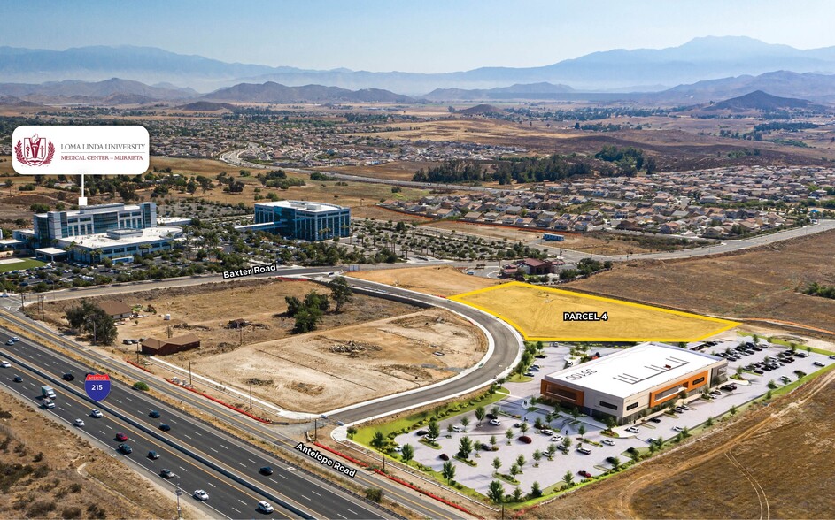 Baxter Rd & Anetlope Rd, Murrieta, CA for sale - Building Photo - Image 1 of 2