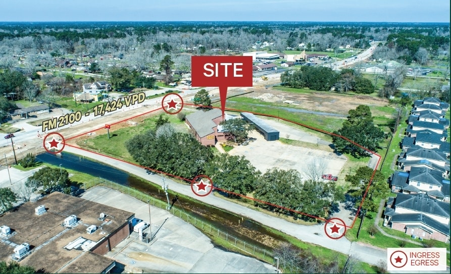 25100 FM 2100 Rd, Huffman, TX for lease Primary Photo- Image 1 of 24