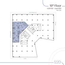 1220 L St NW, Washington, DC for lease Floor Plan- Image 2 of 7
