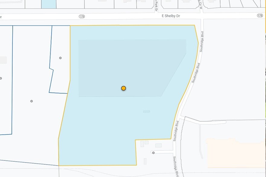 6269 Shelby Dr E, Memphis, TN à louer - Plan cadastral - Image 3 de 3