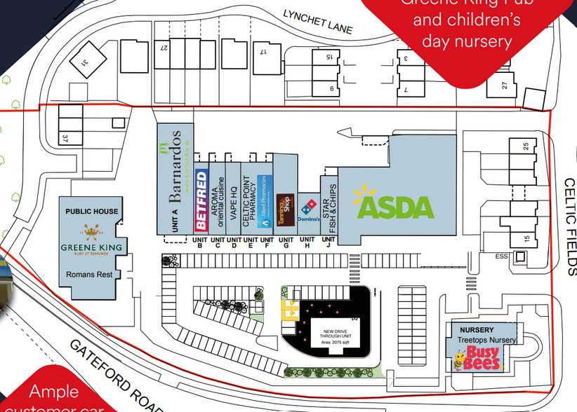 4 Celtic Point, Worksop for sale - Site Plan - Image 2 of 2