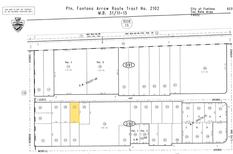 14806-14814 Ceres Ave, Fontana, CA for lease - Building Photo - Image 2 of 6