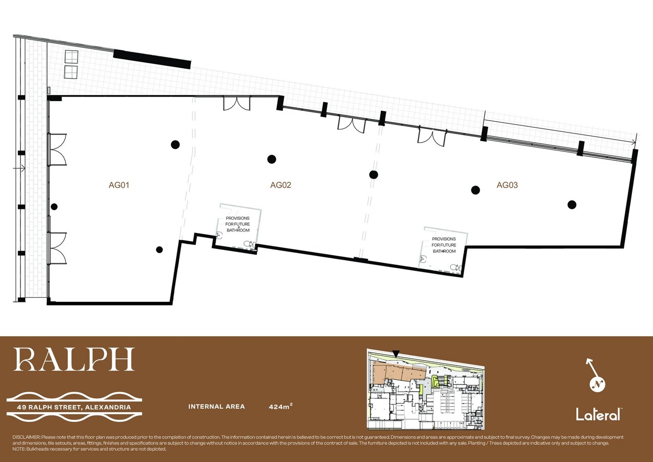 634 Botany Rd, Alexandria, NSW 2015 - Unité 1,2 & 3 -  - Plan d’étage - Image 1 of 1