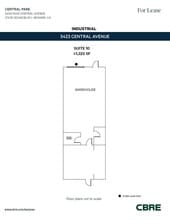 5409 Central Ave, Newark, CA for lease Floor Plan- Image 1 of 1